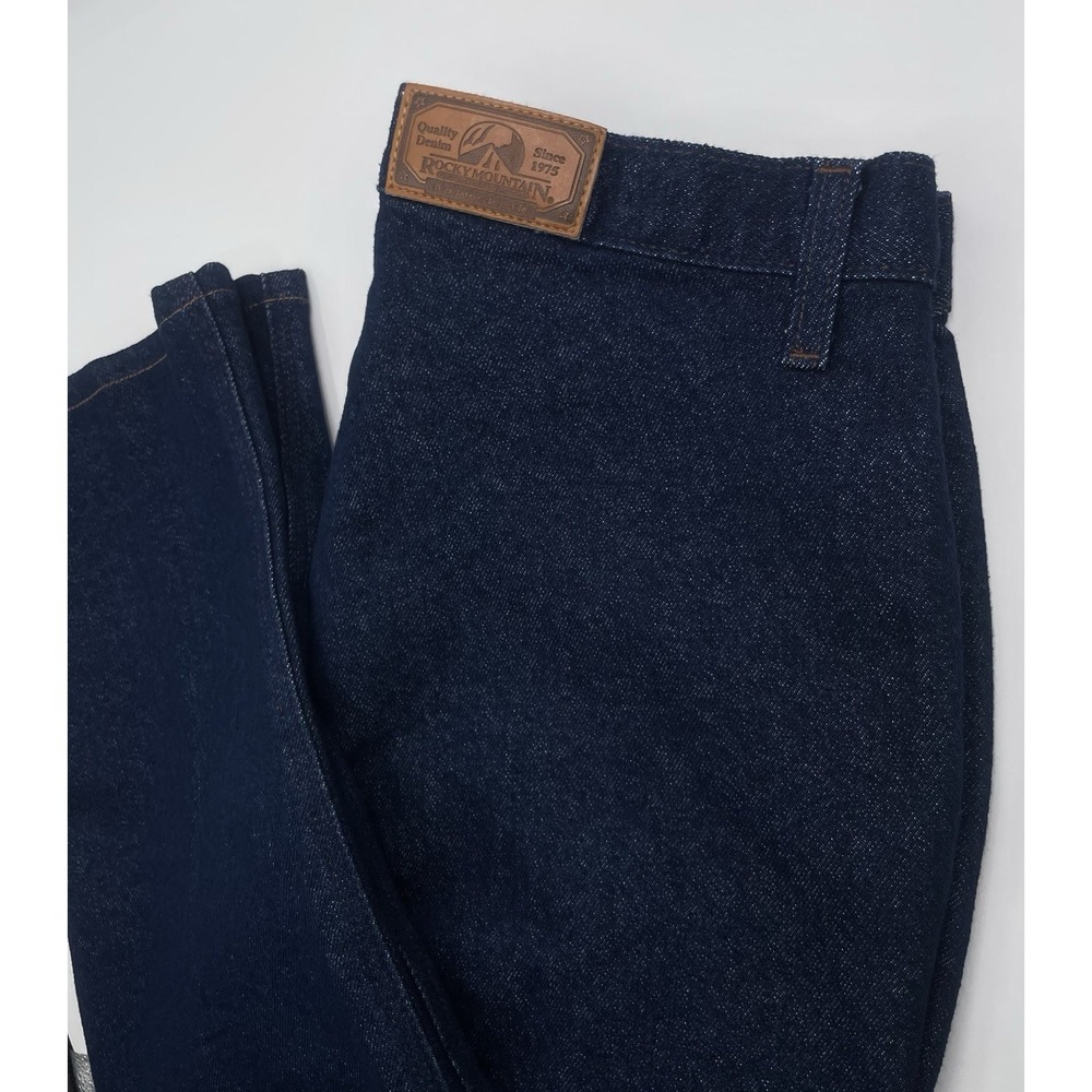 High Rise Dark Blue Jeans